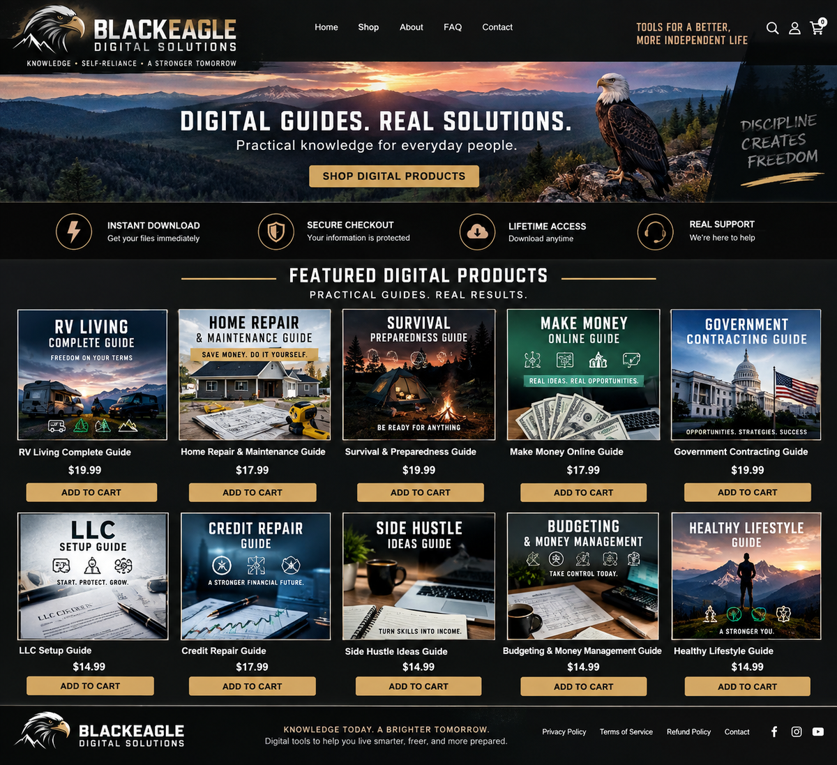 Small Business Expense Tracker by BlackEagle Business Tools